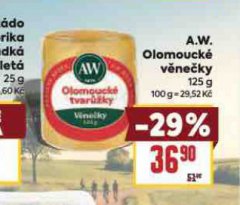 A.W. OLOMOUCK� V�NE�KY