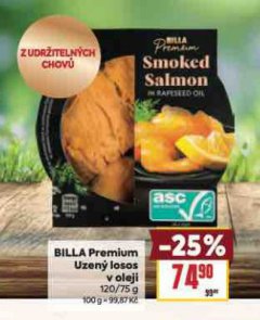 BILLA PREMIUM UZEN� LOSOS V OLEJI