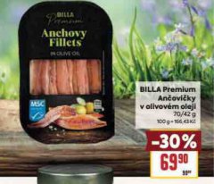 BILLA PREMIUM AN�OVI�KY V OLIVOV�M OLEJI