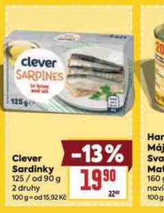 CLEVERE SARDINKY