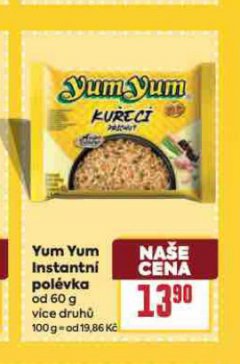 YUM YUM NUDLOV� POL�VKA