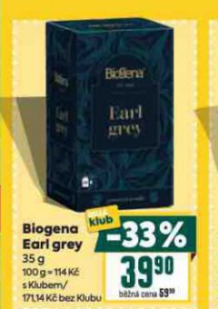 BIOGENA EARL GREY