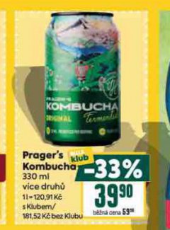 PRAGER�S KOMBUCHA