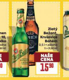 PIVO KRU�OVICE BOH�M
