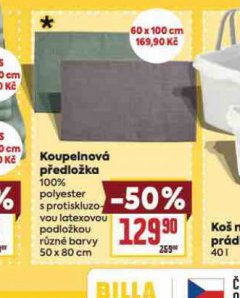 KOUPELNOV� P�EDLO�KA