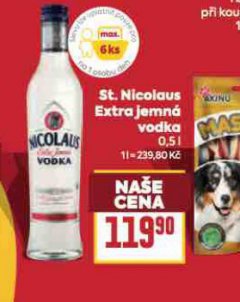 ST. NICOPAUS EXTRA JEMN� VODKA