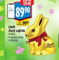 LINDT ZLAT� ZAJ��EK