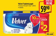 VELVET TOALETN� PAP�R