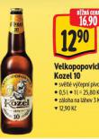 PIVO VELKOPOPOVICK� KOZEL