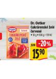 DR. OETKER CUKR�RENSK� �EL� �ERVEN�