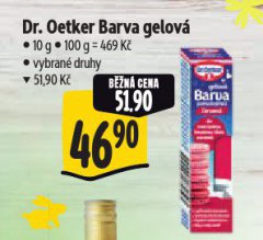 DR. OETKER BARVA GELOV�