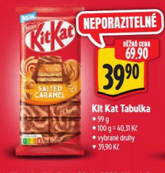 KIT KAT TABULKA
