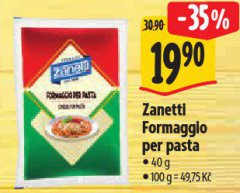 ZANETTI FORMAGGIO PER PASTA