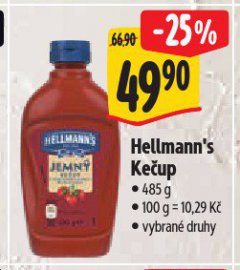 HELLMANN'S KE�UP