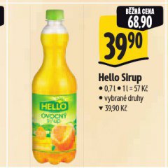 HELLO SIRUP