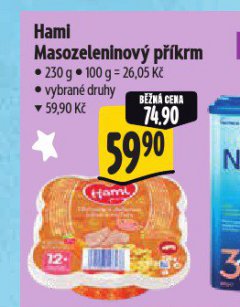 HAMI MASOZELENINOV� P��KRM