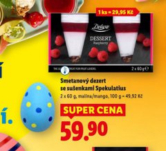 SMETANOV� DEZERT SE SU�ENKAMI SPEKULATIUS