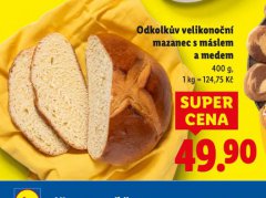 ODKOLK�V VELIKONO�N� MAZANEC S M�SLEM A MEDEM