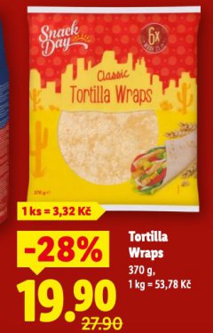 TORTILLA WRAPS