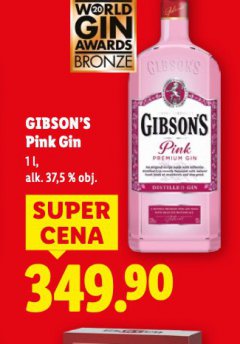 GIBSON�S PINK GIN