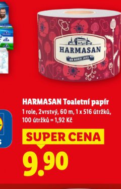 HARMASAN TOALETN� PAP�R