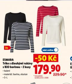 TRIKO S DLOOUH�MI RUK�VY S BIO BAVLNOU