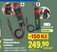 KLE��OV� MULTIMETR