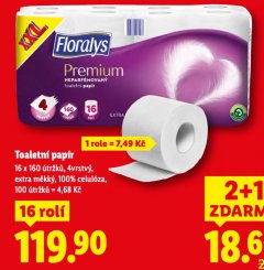 FLORALYS TOALETN� PAP�R