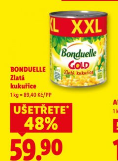 BONDUELLE ZLAT� KUKU�ICE