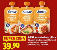 SUNAR BIO MASOZELENINOV� P��KRM