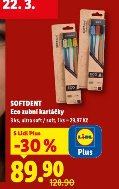 SOFTDENT ECO ZUBN� KART��EK