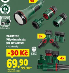 PARKSIDE P�IPOJOVAC� SADA PRO ZAVLA�OV�N�