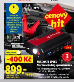 STARTOVAC� ZDROJ S POWERBANKOU