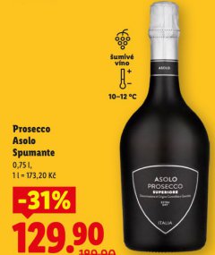 PROSECCO ASOLO SPUMANTE