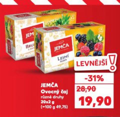 JEMČA OVOCNÝ ČAJ