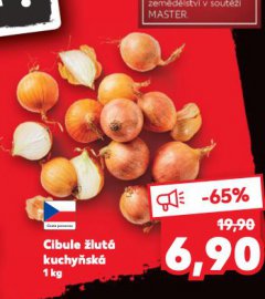 CIBULE KUCHYŇSKÁ ŽLUTÁ