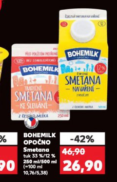 BOHEMILK OPO�NO SMETANA