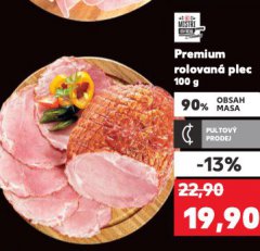 PREMIUM ROLOVANÁ PLEC