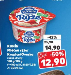 KUNÍN MLÉČNÁ RÝŽE