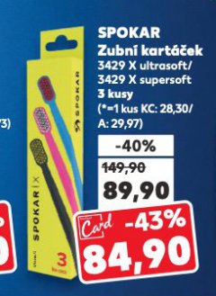 SPOKAR ZUBN� KART��EK