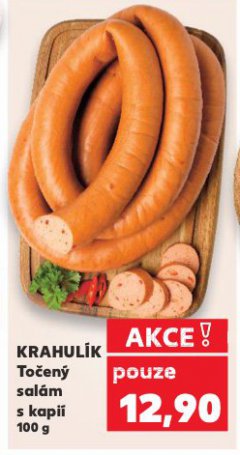 TOČENÝ SALÁM S KAPIÍ