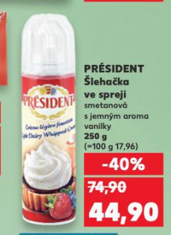 PRÉSIDENT ŠLEHAČKA VE SPREJI