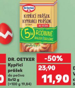 DR. OETKER KYPŘICÍ PRÁŠEK