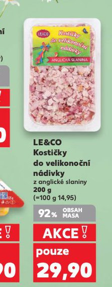 LE & CO KOSTI�KY DO VELIKONO�N� N�DIVKY