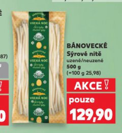 BÁNOVECKÉ SÝROVÉ NITĚ