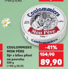 COULOMMIERS MON PÉRE SÝR S BÍLOU PLÍSNÍ NA POVRCHU