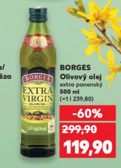 BORGES EXTRA VIRGIN OLIVOVÝ OLEJ