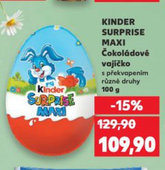 KINDER SURPRISE MAXI �OKOL�DOV� VAJ��KO