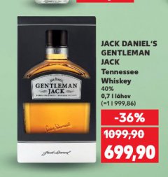 JACK DANIEL'S GENTLEMAN JACK