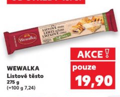 WEWALKA LISTOV� T�STO